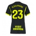 Maillot de foot Atletico Madrid Morten Hjulmand #23 Extérieur vêtements Femmes 2026-27 Manches Courtes